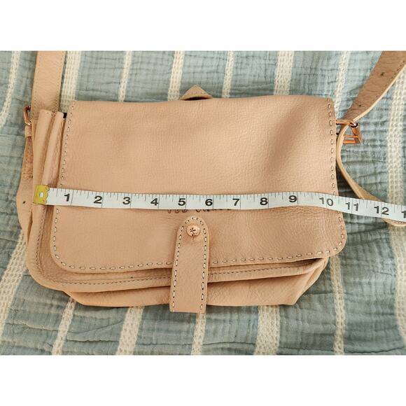 Ted Baker Soft Pink Crossbody Bag Rose Gold Hardware Small Purse - Picture 4 of 8